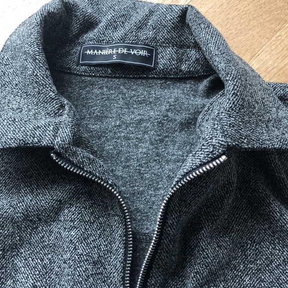 MANIÈRE DE VOIR ZIP UP SWEATER - Picture 3 of 8